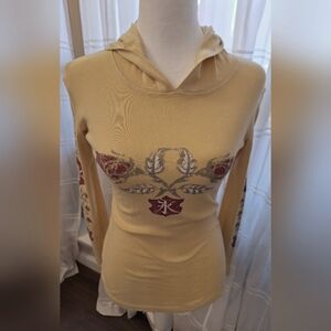 SLEDGE USA A NEW KIND LONG SLEEVE SHIRT WITH HOOD.